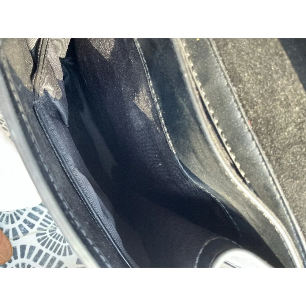 Urban‎ Outfitters Black Cooperative Ivy Backpack Vegan Leather Button Clasp